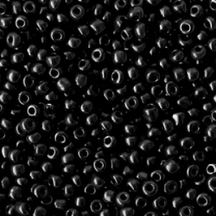 Rocailles 2mm Matt Zwart 20gram